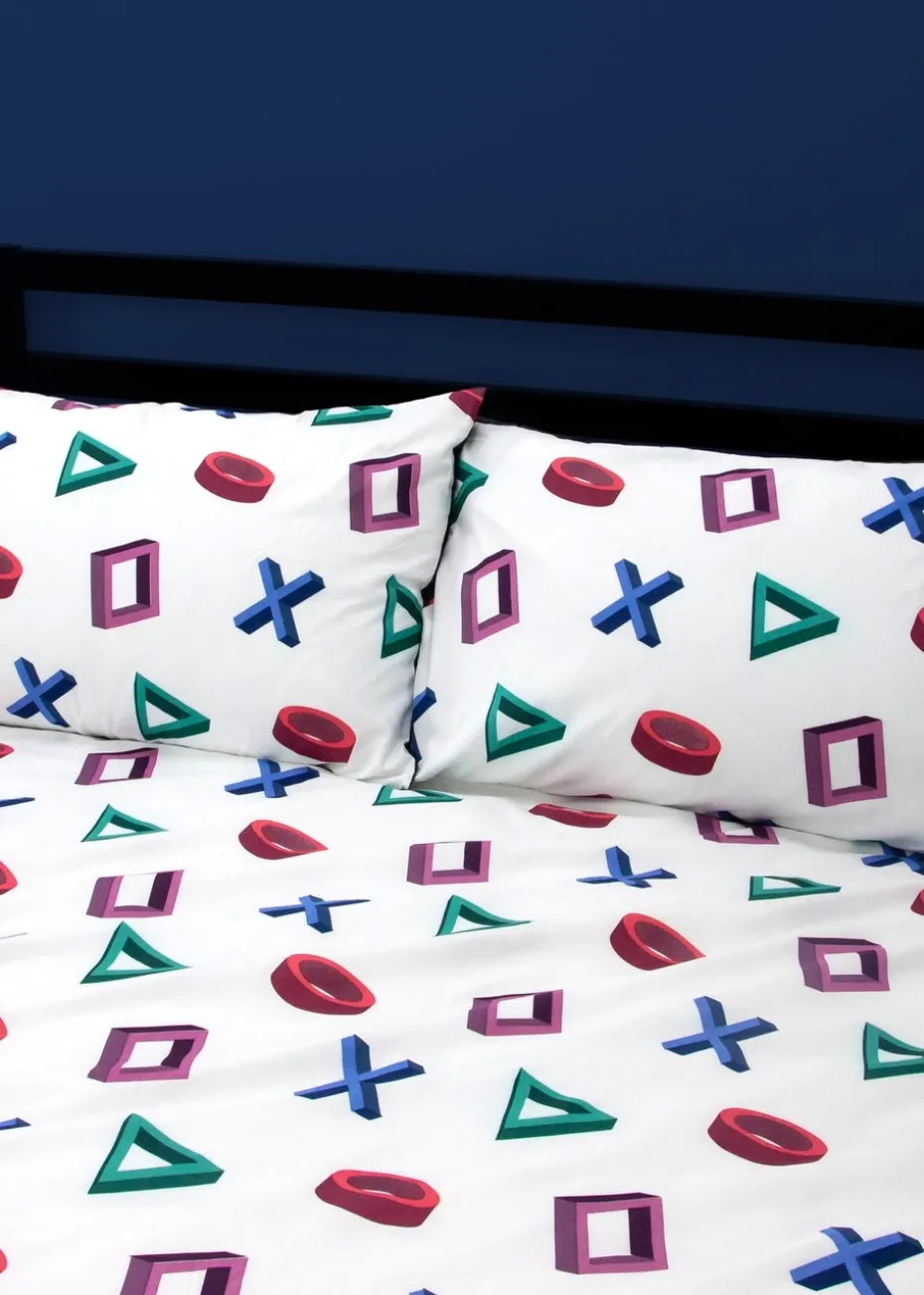 PlayStation Brushed Microfiber Duvet Cover Set