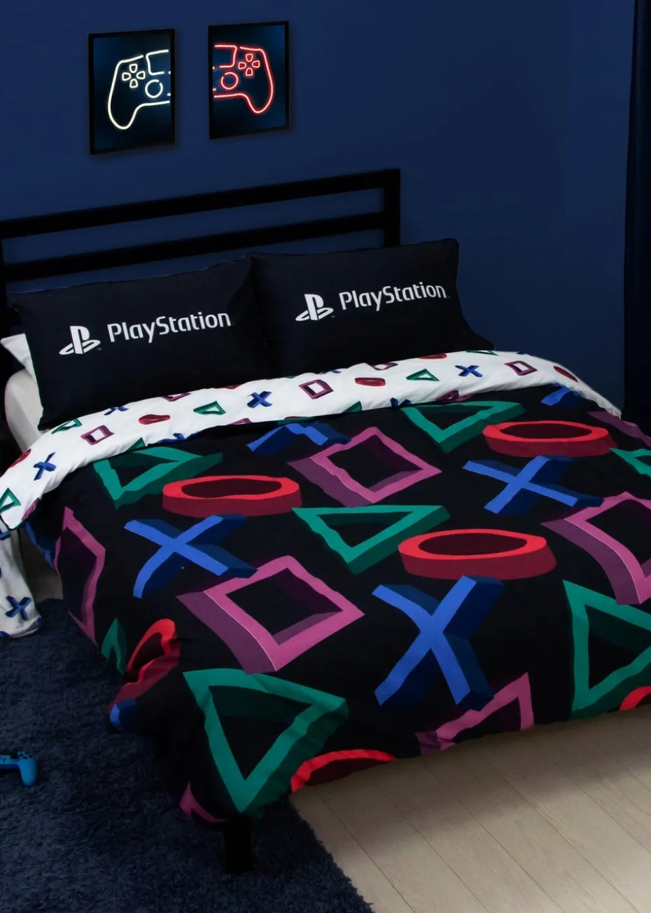 PlayStation Brushed Microfiber Duvet Cover Set