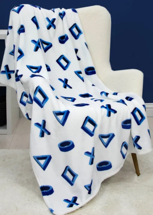 PlayStation Level Fleece Throw (100 x 150 cm)