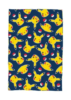Pokemon Blue Retro Fleece Throw