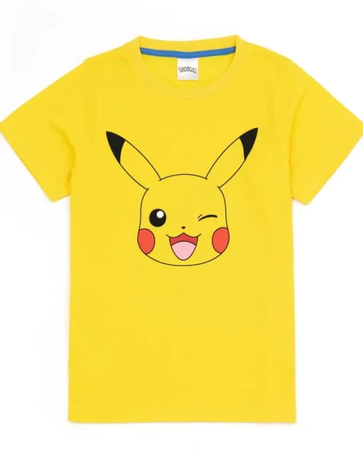 Pokemon Kids Shortie Multi Coloured Pyjamas 2 Pack (4-12 Years)