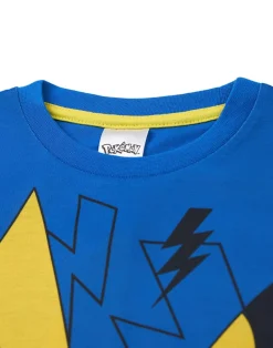 Pokemon Pikachu Kids Blue Shortie Pyjamas (3-10 Years)