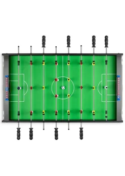 Power Play Black/Green Stand Up Football Games Table (3ft)