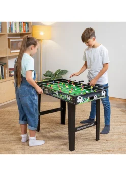 Power Play Black/Green Stand Up Football Games Table (3ft)