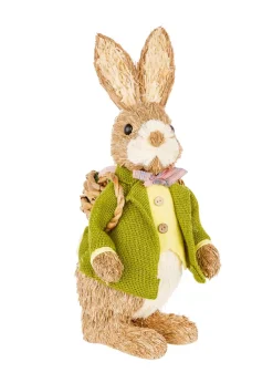 Premier Decorations Aubrey Rustic Rabbit in Lime Jack