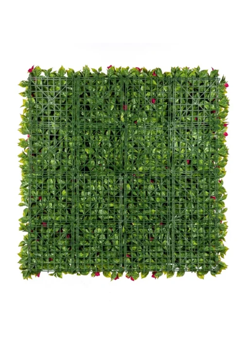 Premier Decorations Bougainvillea Artificial Living Wall Panel (100cm x 100cm)