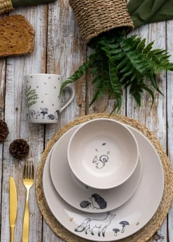 Price & Kensington Woodland Dinner Plates x4 (26.5cm)