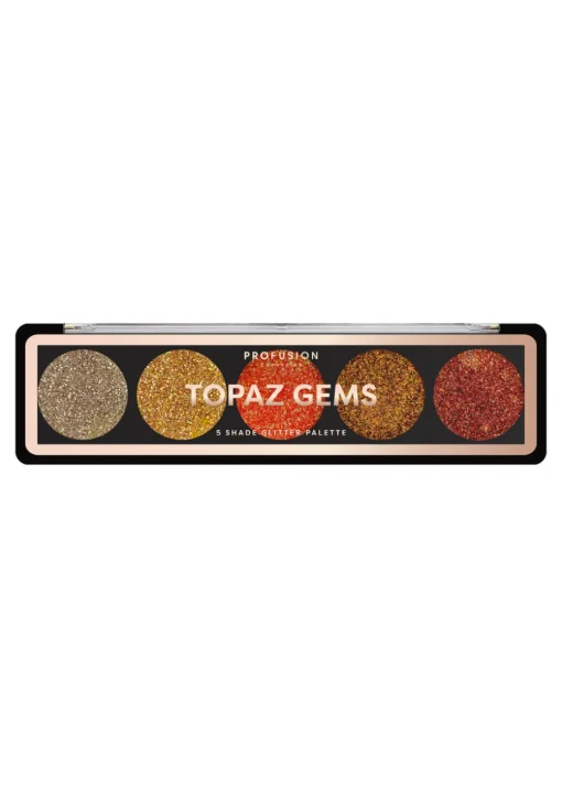 Profusion Cosmetics Bronze Glitter Topaz Gems