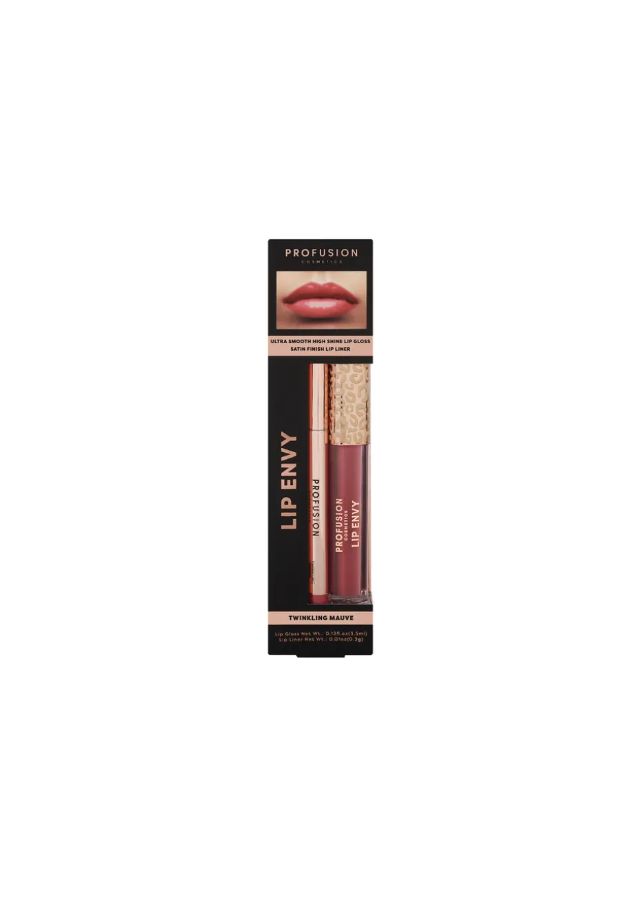 Profusion Cosmetics Lip Envy Gloss and Lip Liner Duo Mauve