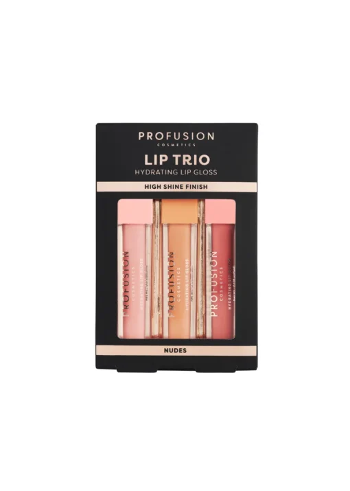 Profusion Cosmetics Pale Pink Lip Trio Nudes