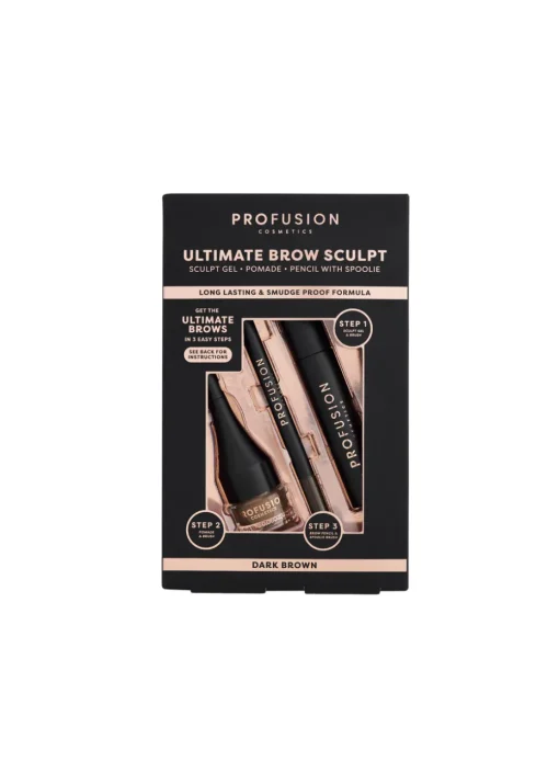 Profusion Cosmetics Ultimate Brow Sculpt Dark Brown