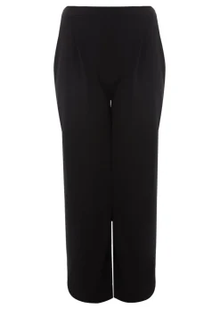 Quiz Black Curve Palazzo Trousers