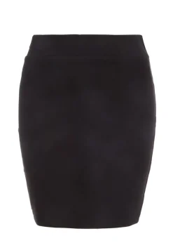 Quiz Black Stretch Bodycon Mini Skirt