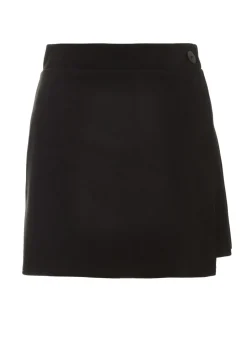 Quiz Black Wrap Skort