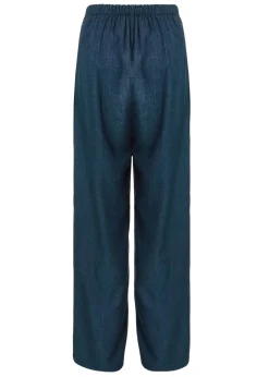 Quiz Blue Wide Leg Trousers