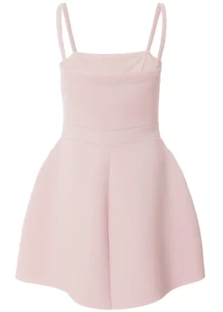 Quiz Blush Pink Buckle Mini Dress