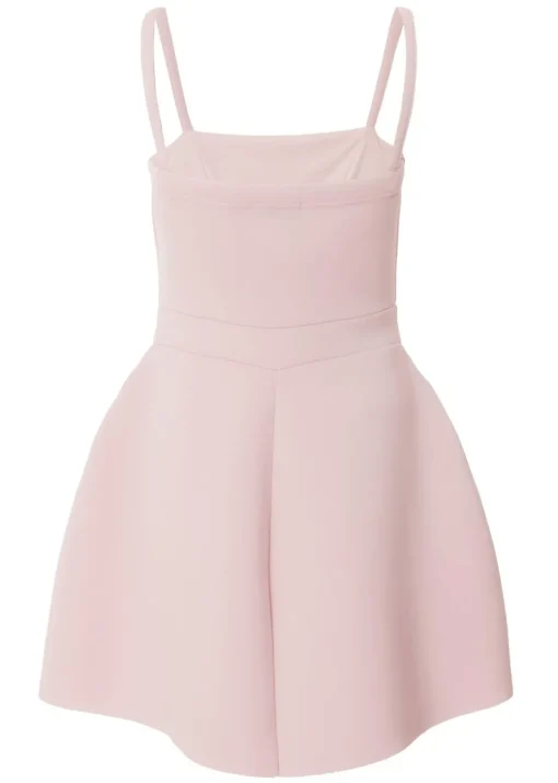 Quiz Blush Pink Buckle Mini Dress