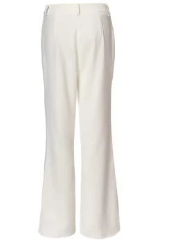 Quiz Cream Tailored Trousers