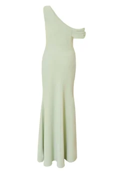 Quiz Green Drop Sleeve Maxi Dress