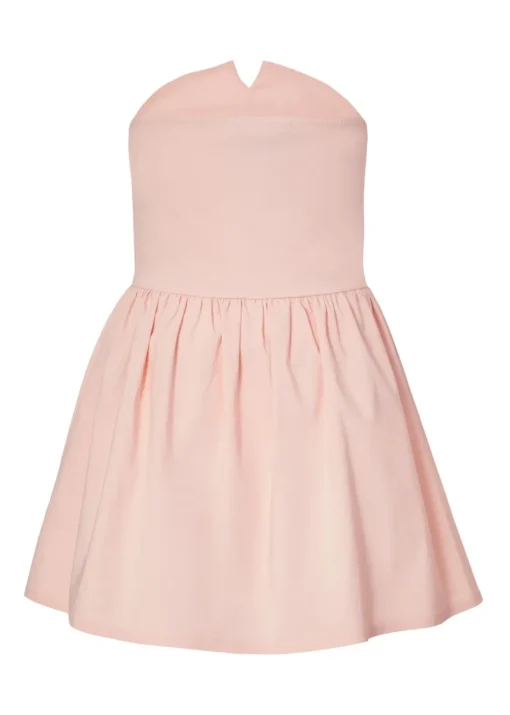 Quiz Pink Bandeau Mini Dress