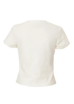 Quiz White Cherry Print Top