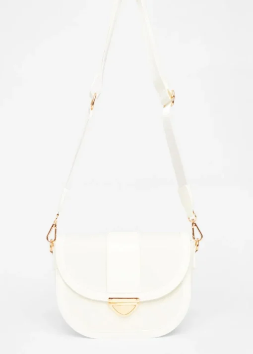 Quiz White Cross Body Bag