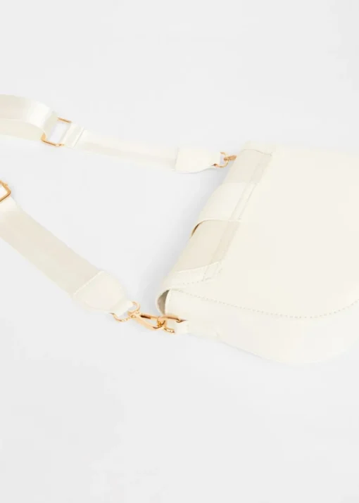Quiz White Cross Body Bag