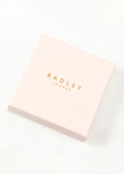 Radley London Silver Plated Bobble Chain Heart Locket Necklace