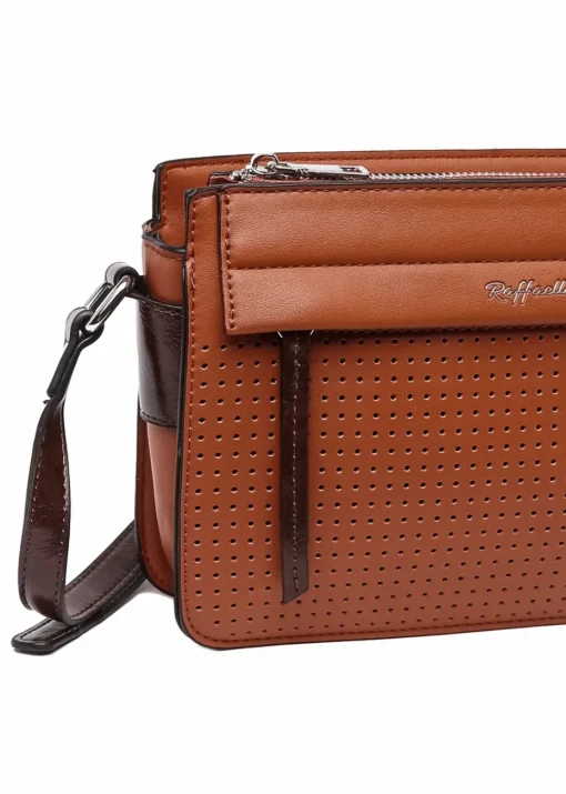 Raffaella Burnt Orange Thin Cross Body Bag