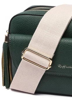 Raffaella Green Cross Body Pocket Camera Bag