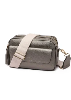 Raffaella Silver Cross Body Pocket Camera Bag