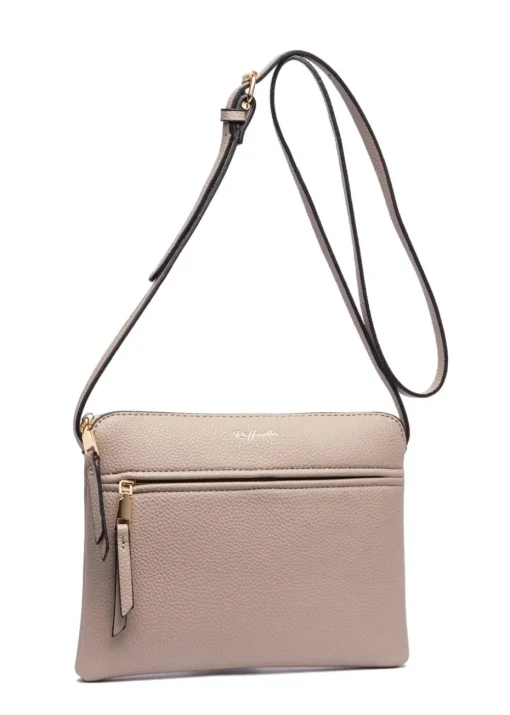 Raffaella Stone Front Pocket Cross Body Bag