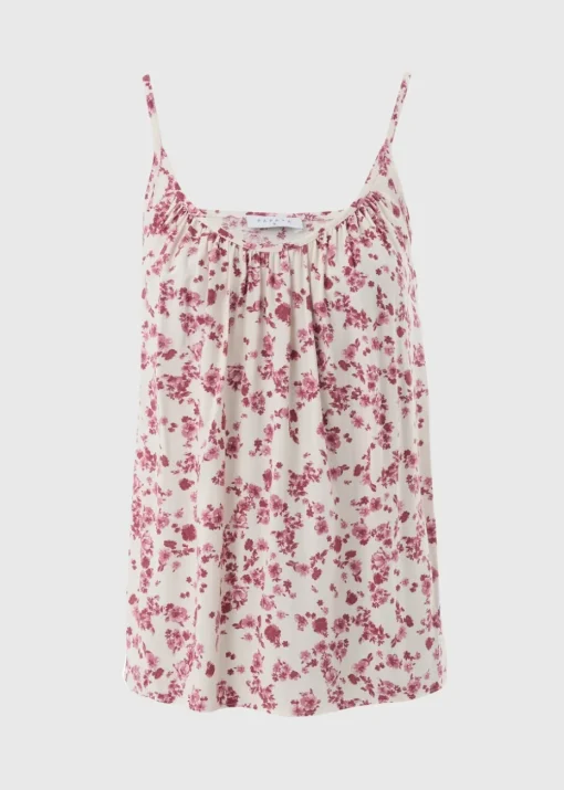 Raspberry Floral Cami Top