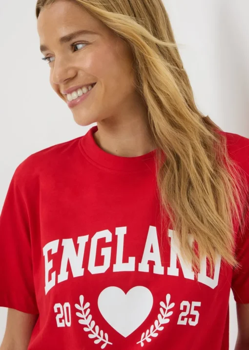 Red England 2025 T-Shirt