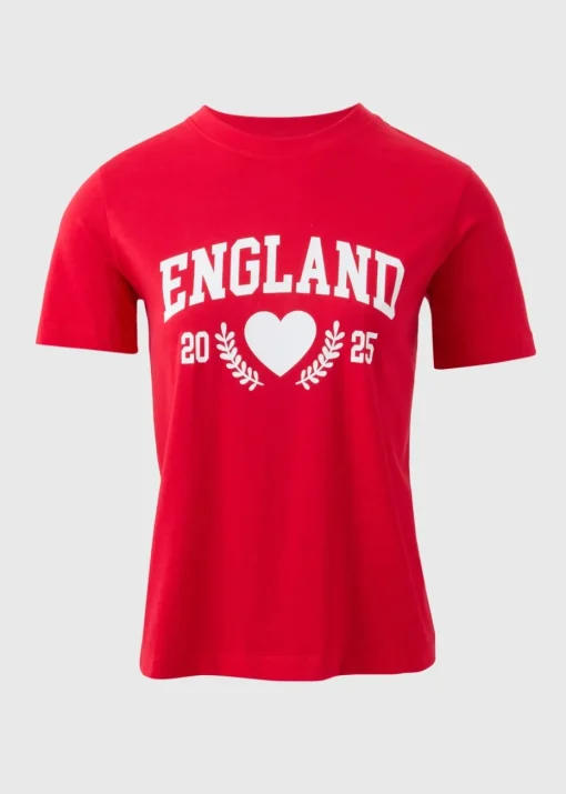 Red England 2025 T-Shirt