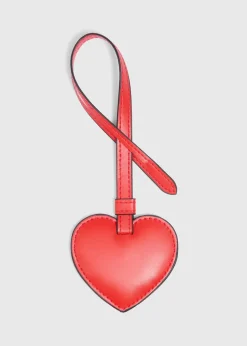 Red Heart Bag Charm