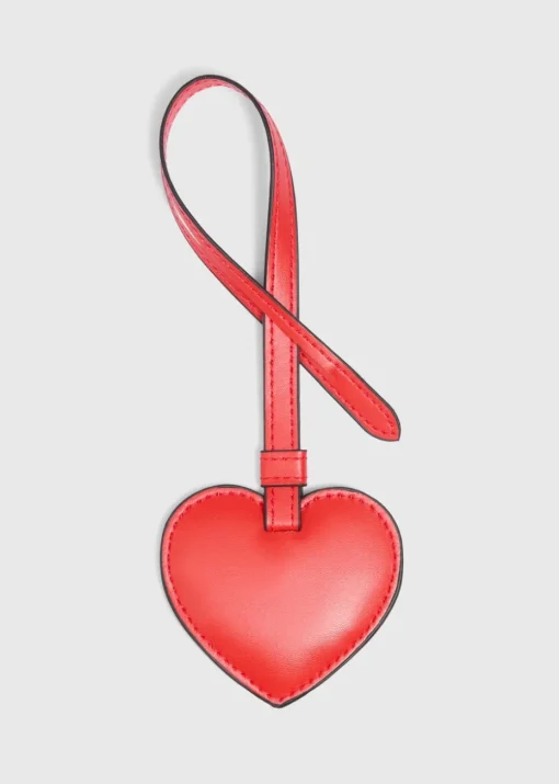 Red Heart Bag Charm