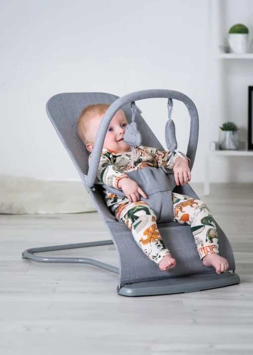 Red Kite Baya Baby Bouncer Dove Grey (58cm x 40cm x 68cm)