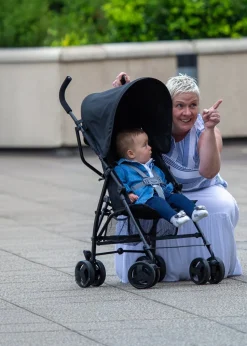 Red Kite Push Me 2U Midnight Lightweight Stroller (99cm x 45cm x 72cm)