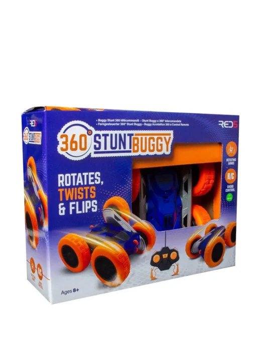 RED5 Orange 360 Remote Control Stunt Buggy
