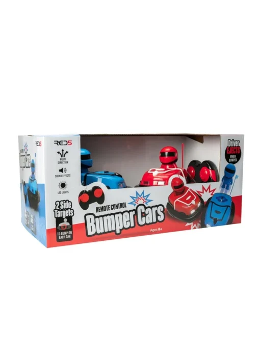 RED5 Red/Blue Remote Control Bumper Cars V2