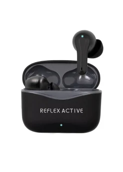Reflex Active Pro Black Noise Cancelling Wireless Earbuds