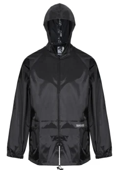 Regatta Black Adult Stormbreak Waterproof Hydrofort Jacket