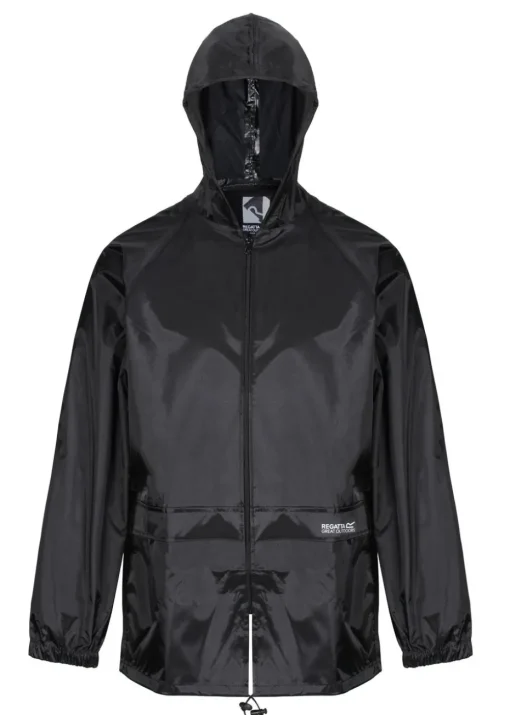 Regatta Black Adult Stormbreak Waterproof Hydrofort Jacket