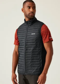 Regatta Black Andreson Water Repellent Extol Stretch Hybrid Bodywarmer