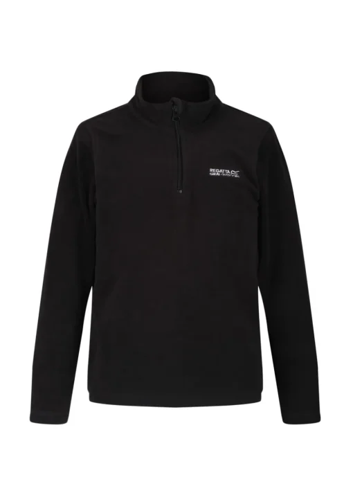 Regatta Black Black Kids' Hot Shot II Anti-Pill Symmetry Fleece (3-16 Years)