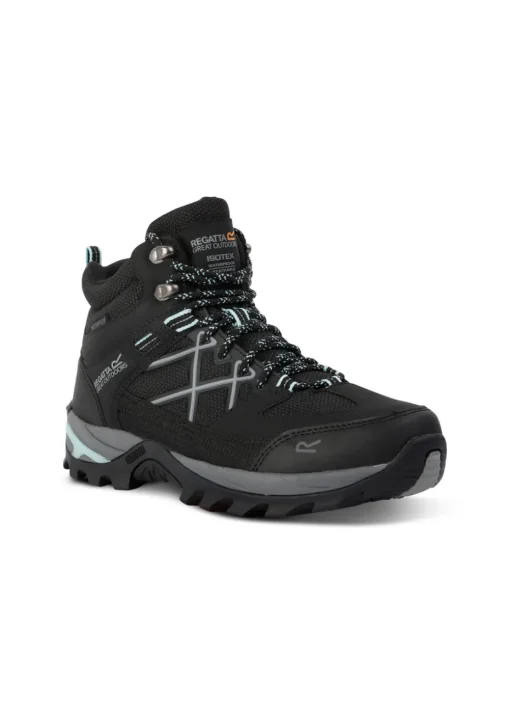 Regatta Black Bleached Aqua Lady Samaris III Boot Boots