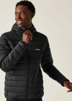 Regatta Black Hooded Marizion Padded Jacket