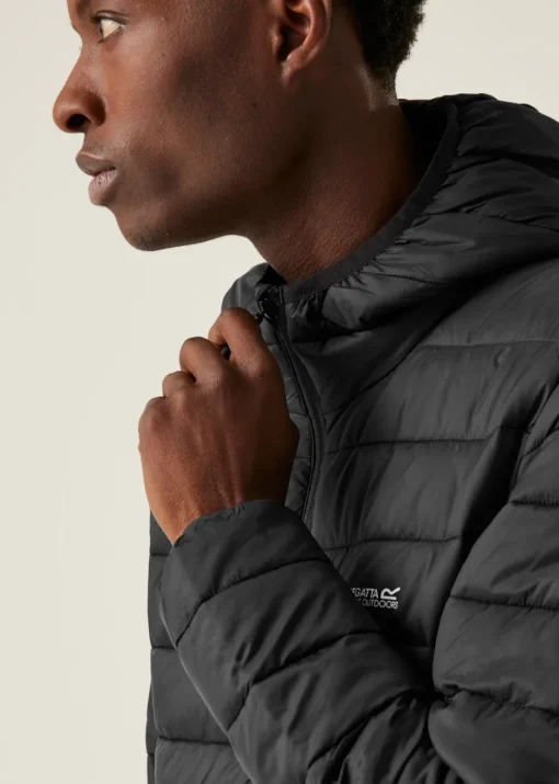 Regatta Black Hooded Marizion Padded Jacket