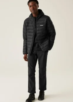 Regatta Black Hooded Marizion Padded Jacket